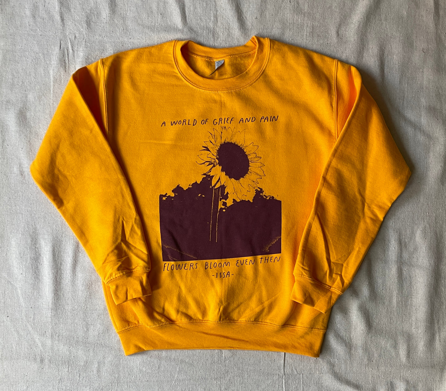 Worn Path / Kteam Issa Flower Collaboration Crewneck Sweatshirt- 2 Colors