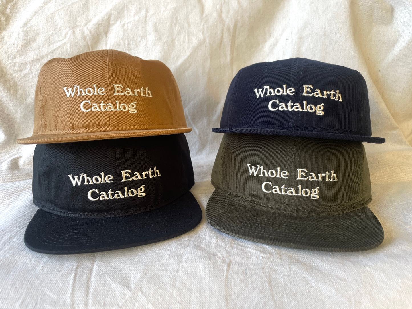 Whole Earth Catalog Hat- Multiple Colors