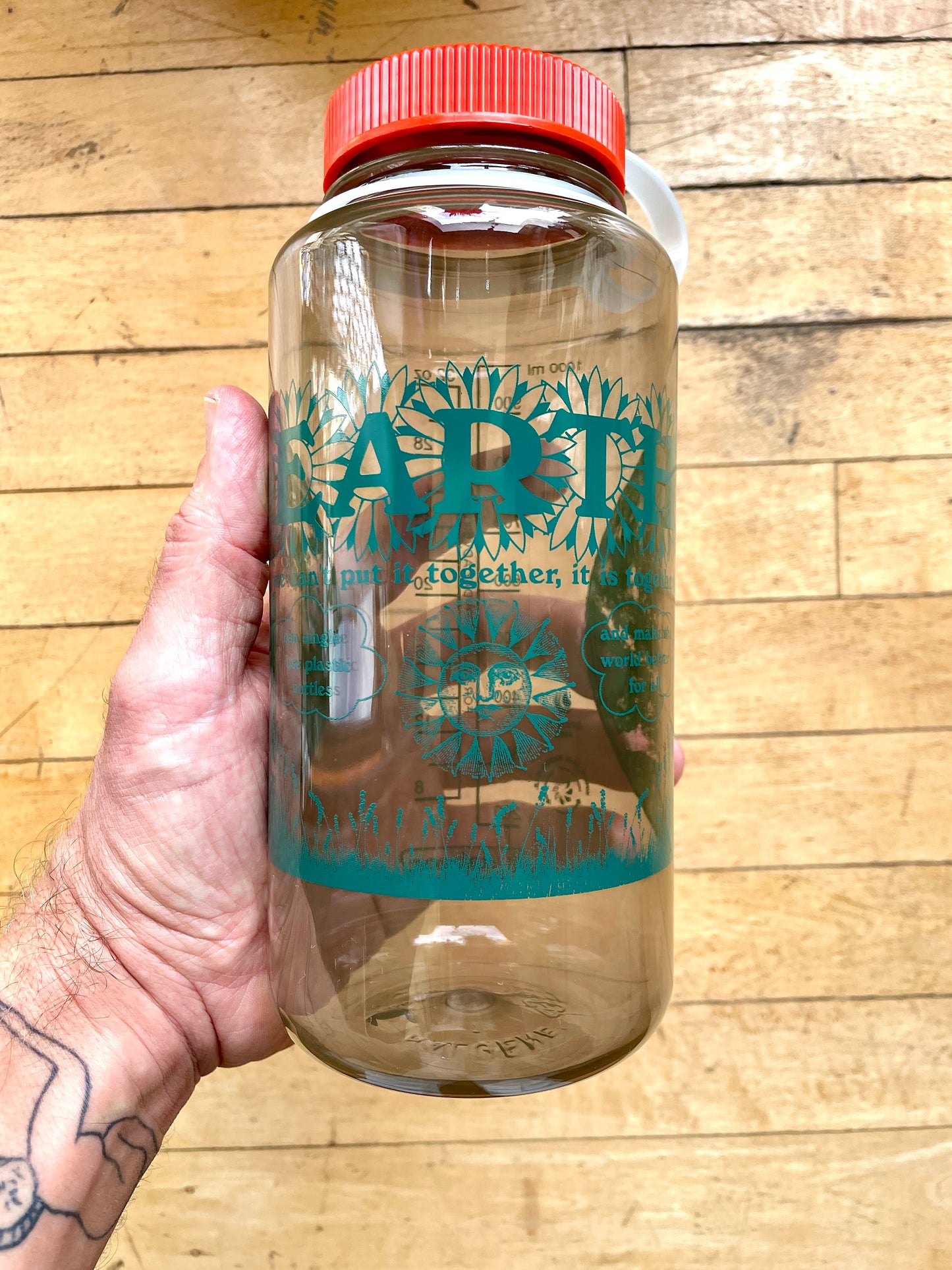 Earth Nalgene Water Bottle- 2 colors