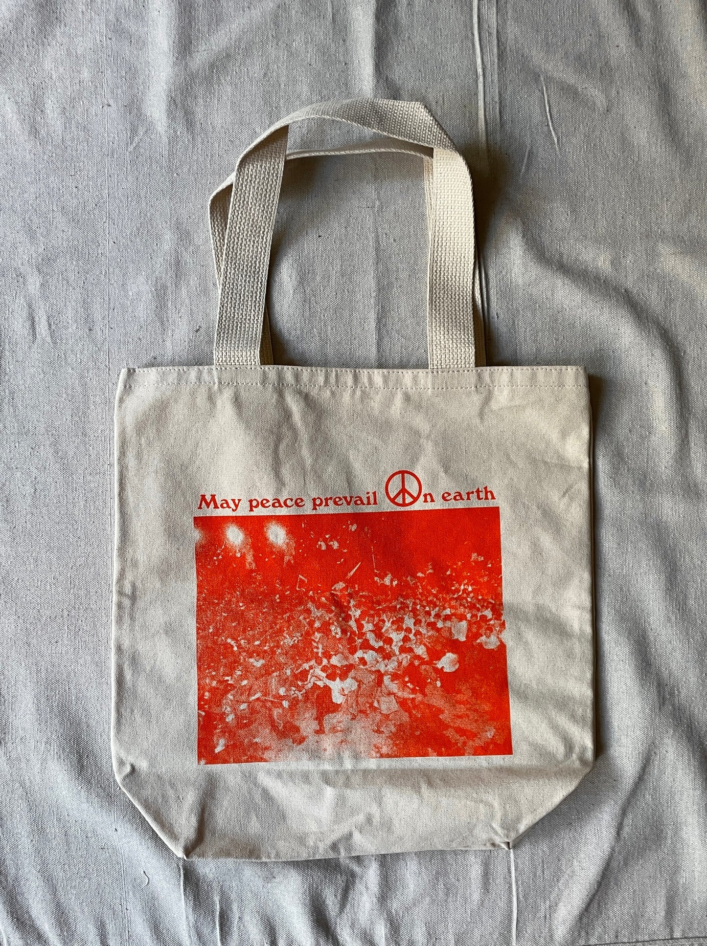 Another World / Peace Prevails Tote Bag