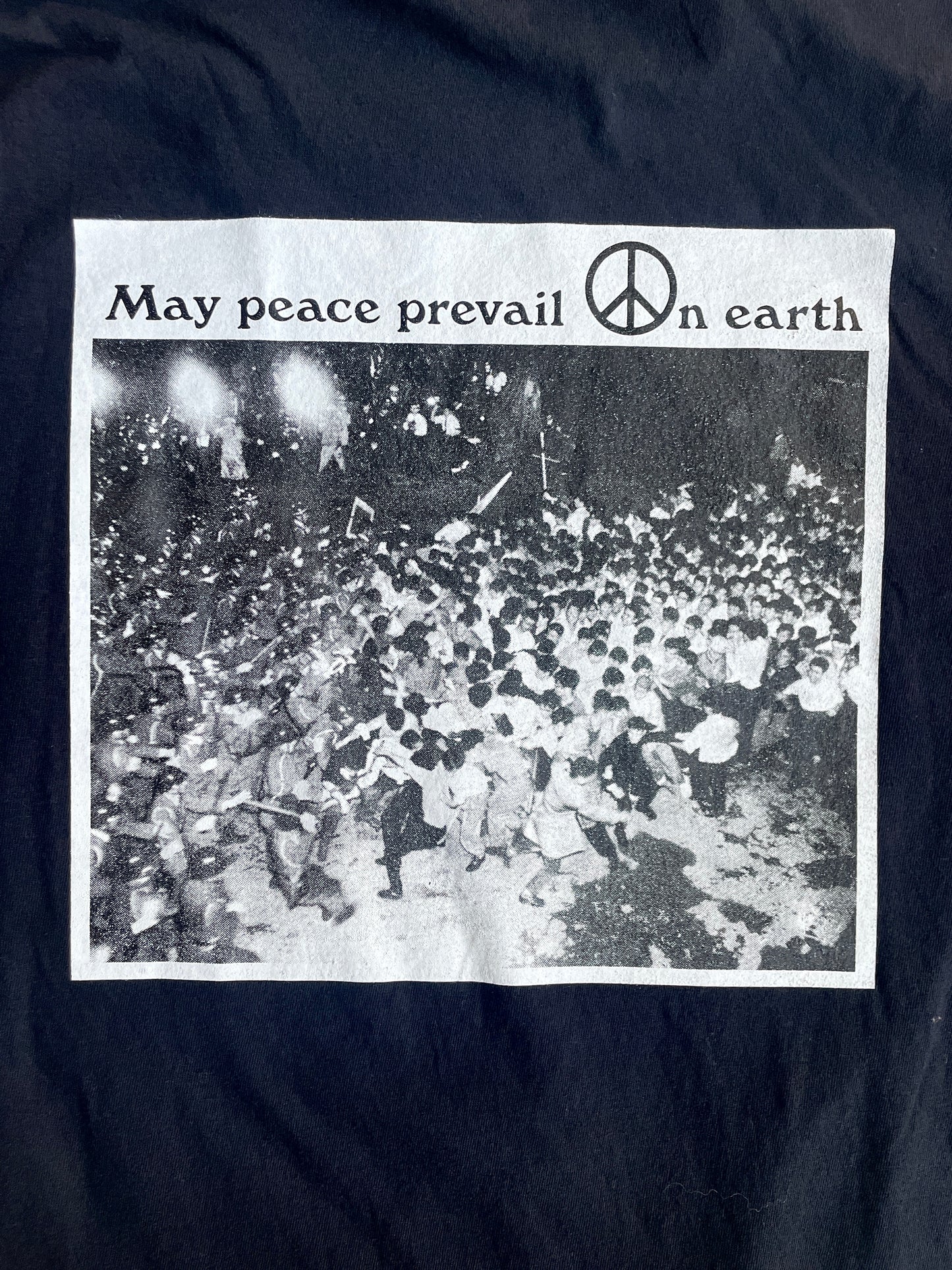 Another World/ Peace Prevails Crewneck Sweatshirt