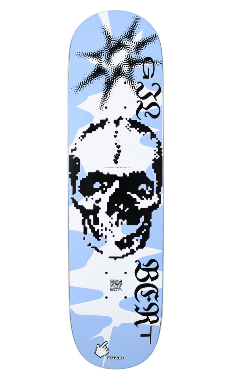 8.25" Quasi Gilbert Crockett Mr. Postman Skateboard Deck