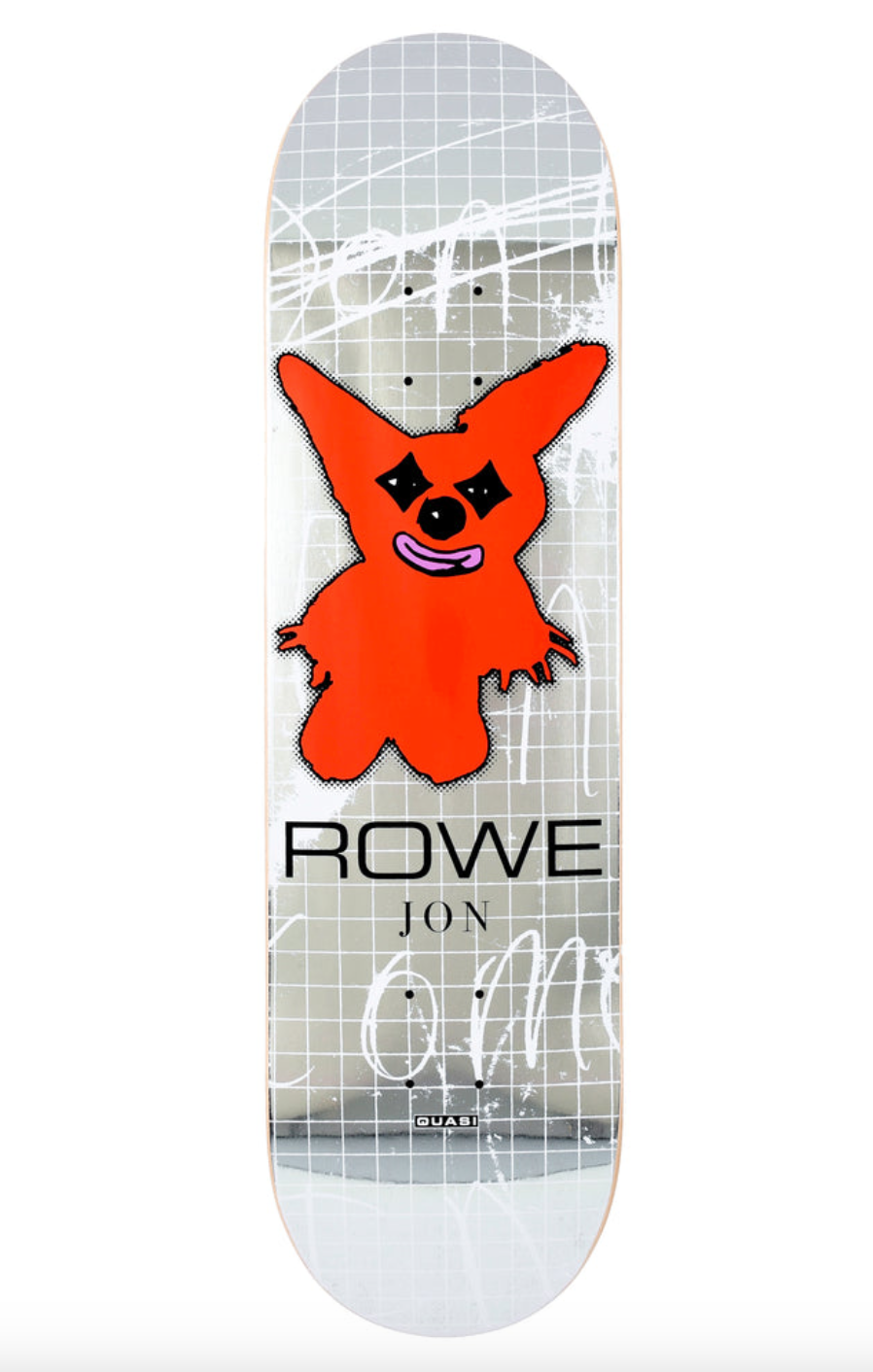 8.375" Quasi Jon Rowe Plushie Skateboard Deck