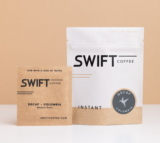 Swift Cup Instant Coffee- Regular or Decaf