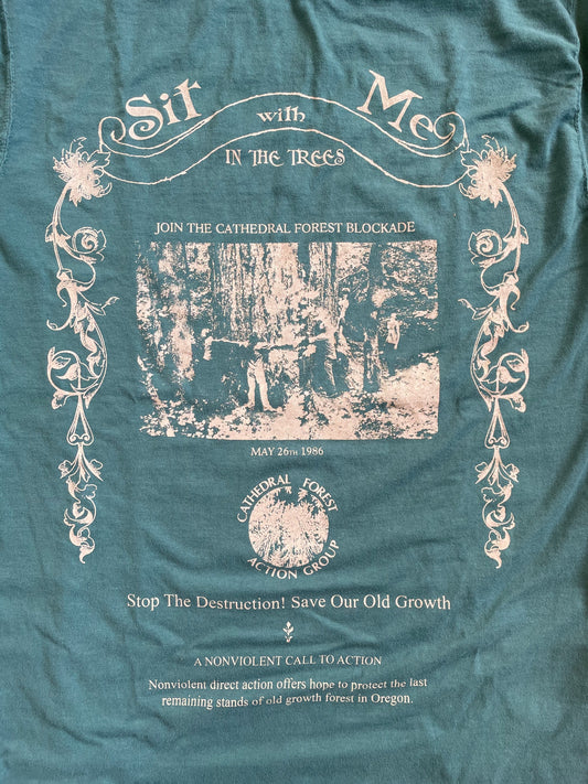 Sit With Me In The Trees Longsleeve Tee Shirt Misprints