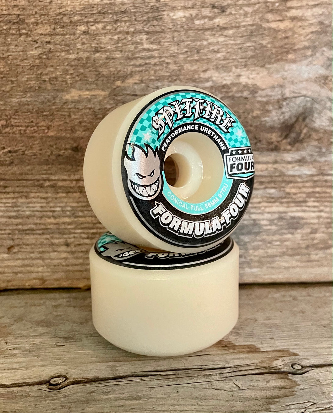 56mm Spitfire Formula Four Conical Skateboard Wheels