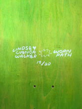 Lindsey Cuenca Walker / Worn Path Limited Edition Screen Printed Skateboard Deck