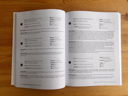 Camp Free in the Mount Hood National Forest Book (Updated Version) by Don Reichert