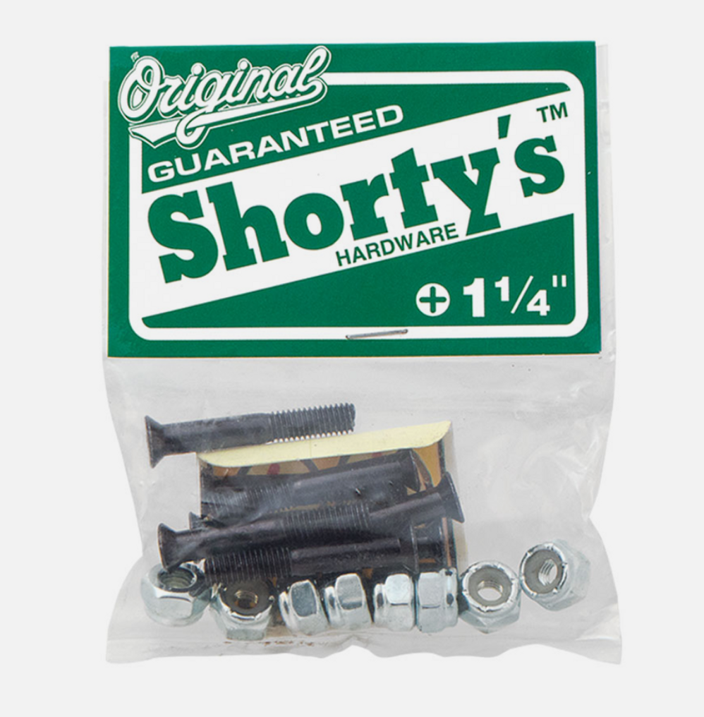 Shorty's 1 1/4" Skateboard Mounting Hardware