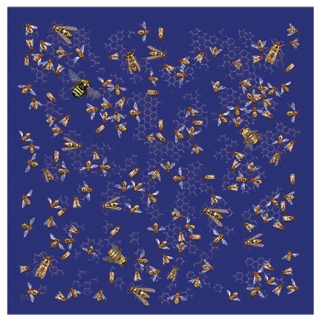 Glowing Bees Bandana