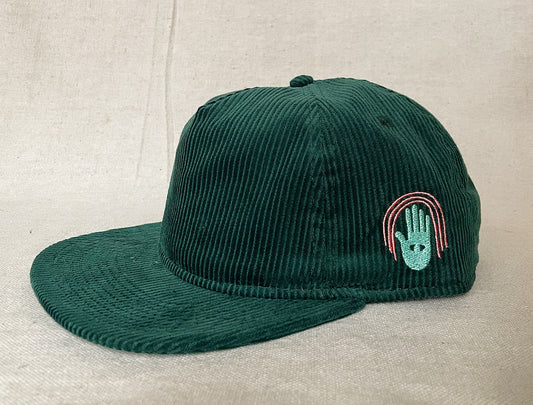 Worn Path Hand Logo Corduroy Hat - 2 Colors