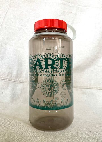 Earth Nalgene Water Bottle