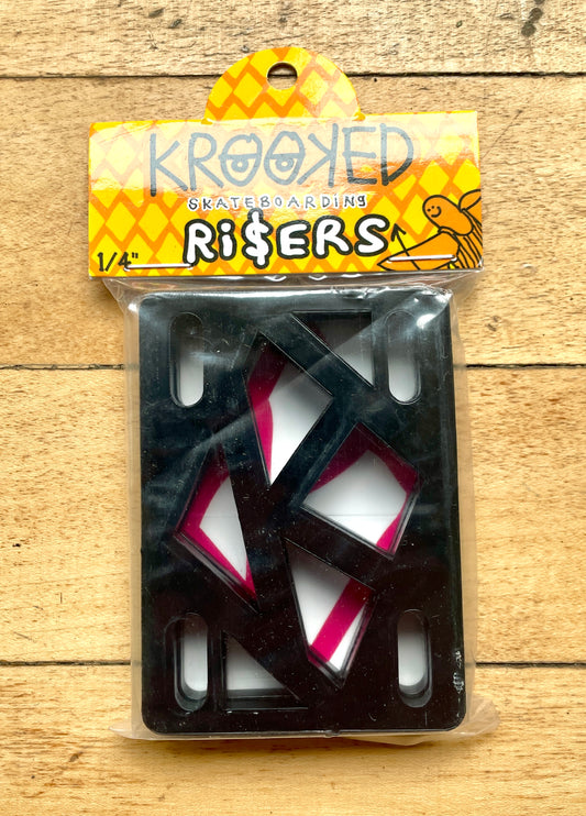 Krooked 1/4" Skateboard Truck Riser Pads
