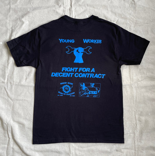 Workers Tee Collaboration with MHUD Studio to Benefit PCUN