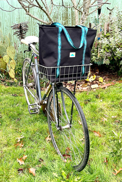 Worn Path Bike Basket Tote Bag