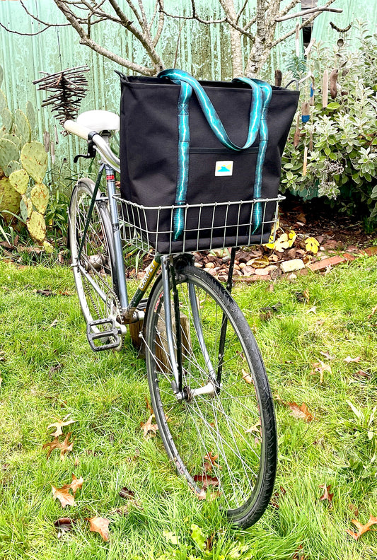 Worn Path Bike Basket Tote Bag