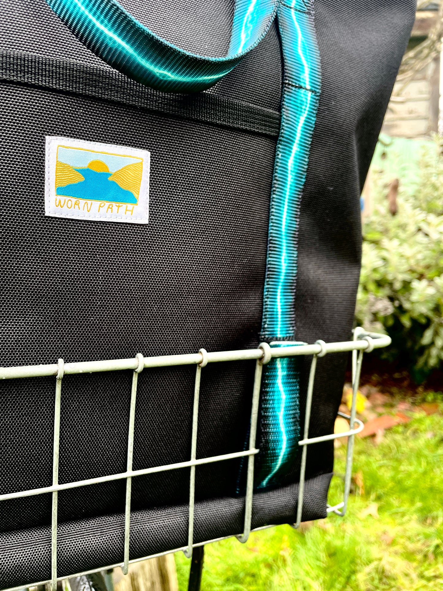 Worn Path Bike Basket Tote Bag