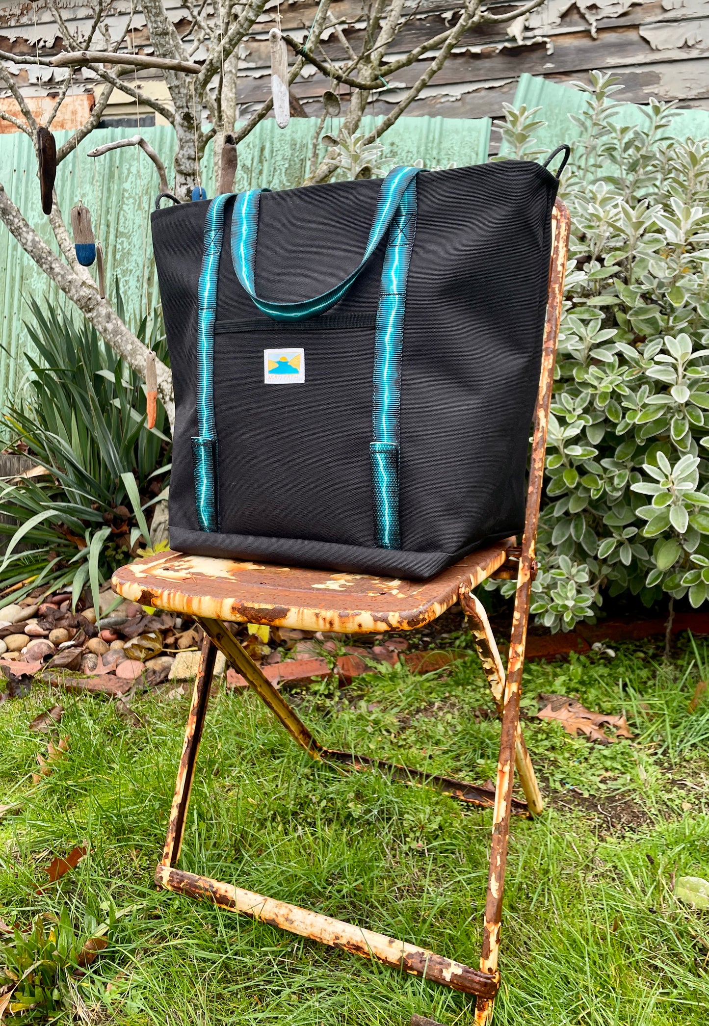 Worn Path Bike Basket Tote Bag