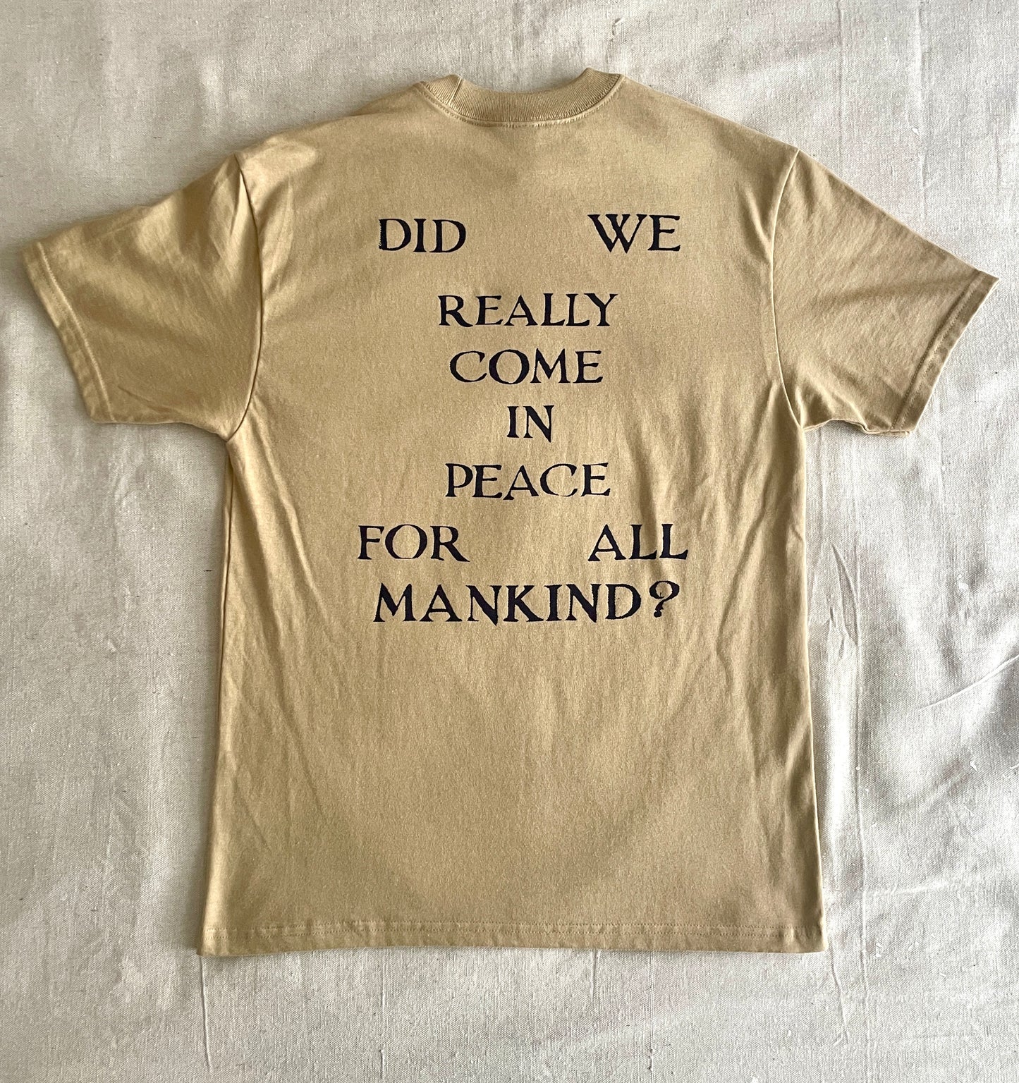 Did We Really Come in Peace Tee shirt - 2 Colors
