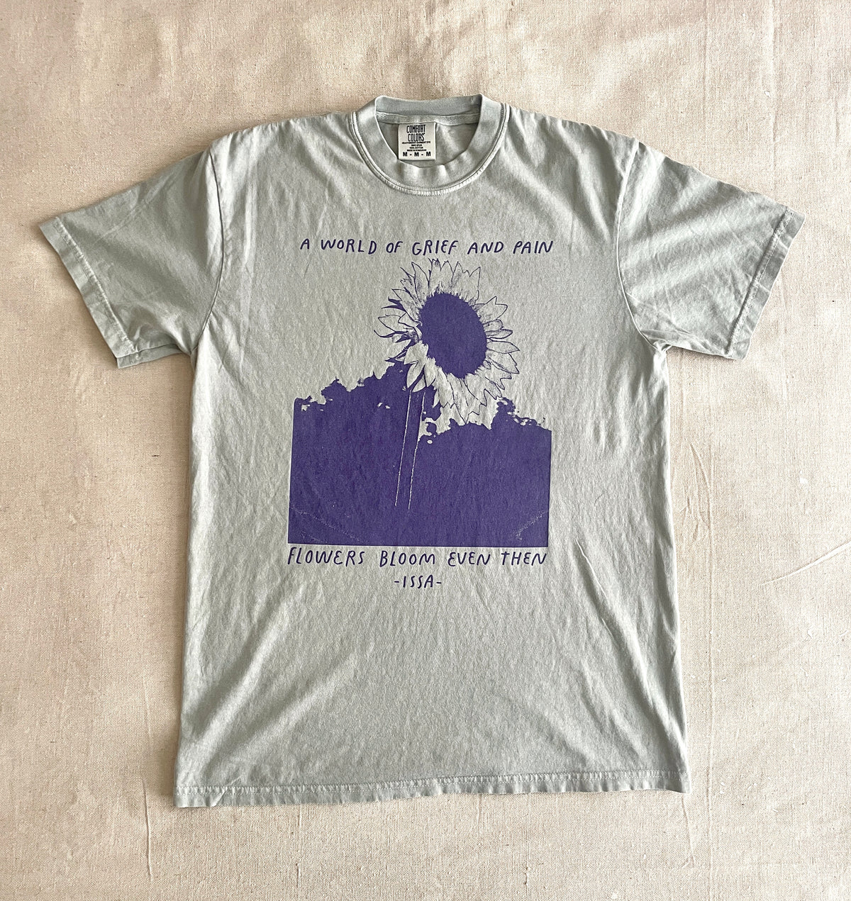 Worn Path / Kteam Issa Flower Collaboration Tee Shirt- 2 Colors