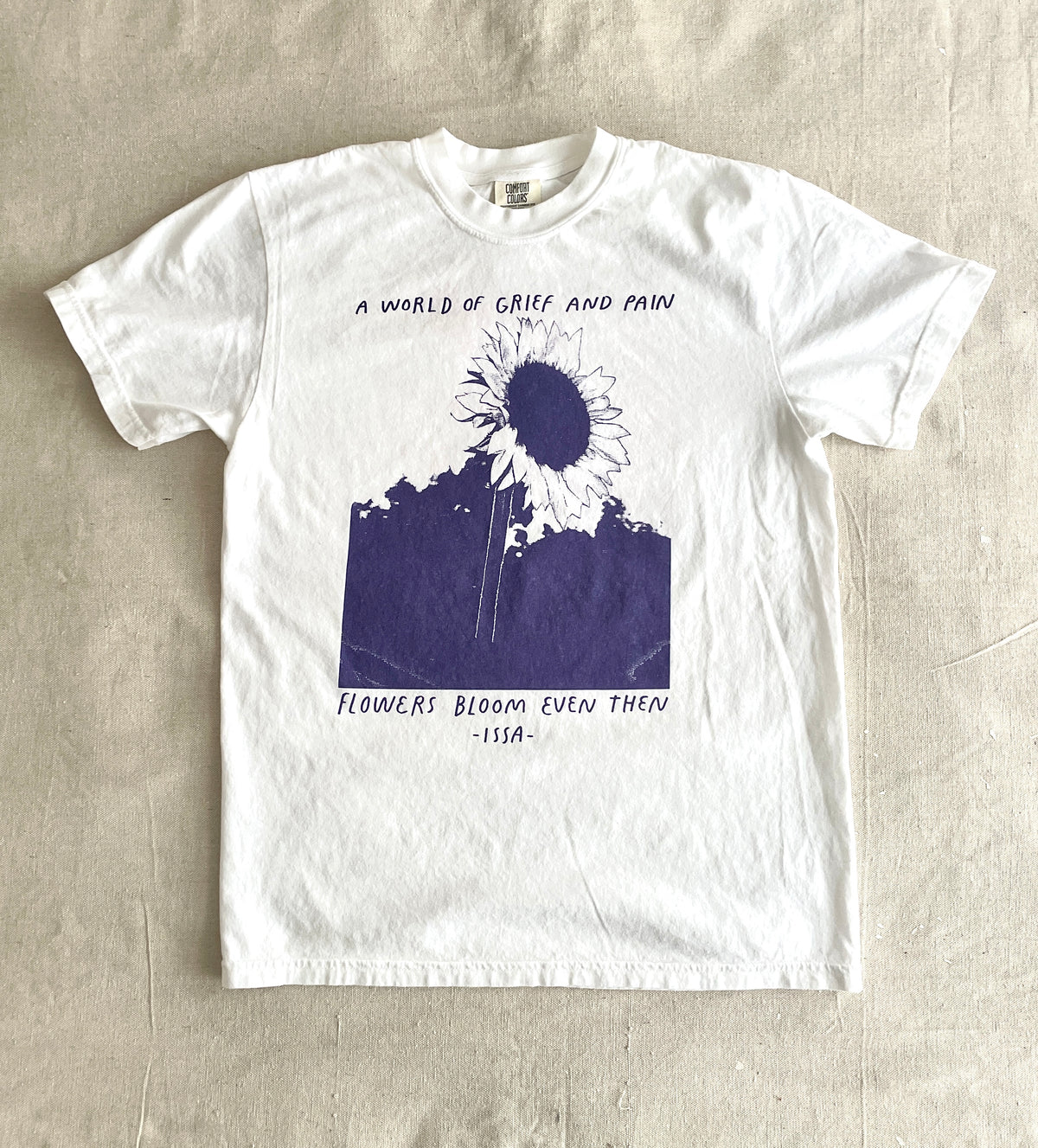 Worn Path / Kteam Issa Flower Collaboration Tee Shirt- 2 Colors