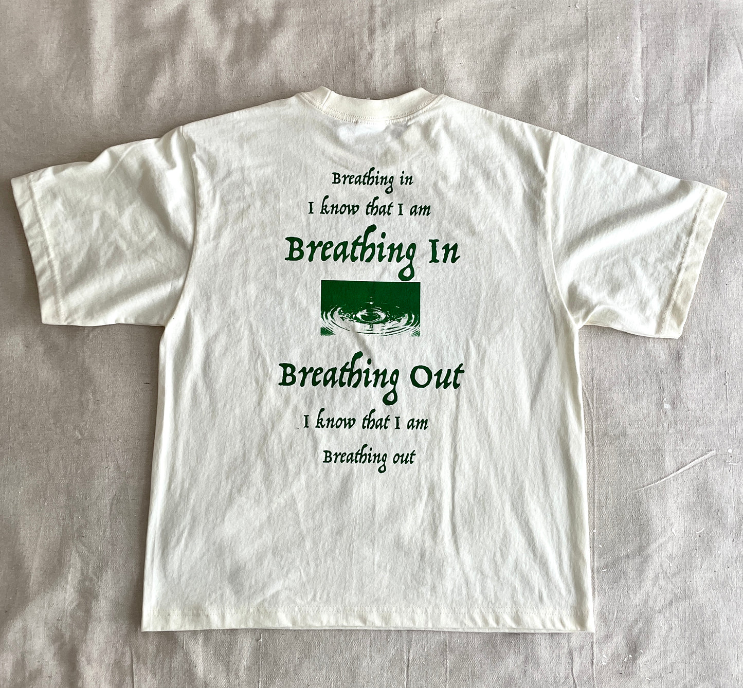 Equanimity Short Sleeve Cropped / Boxy Tee Shirt