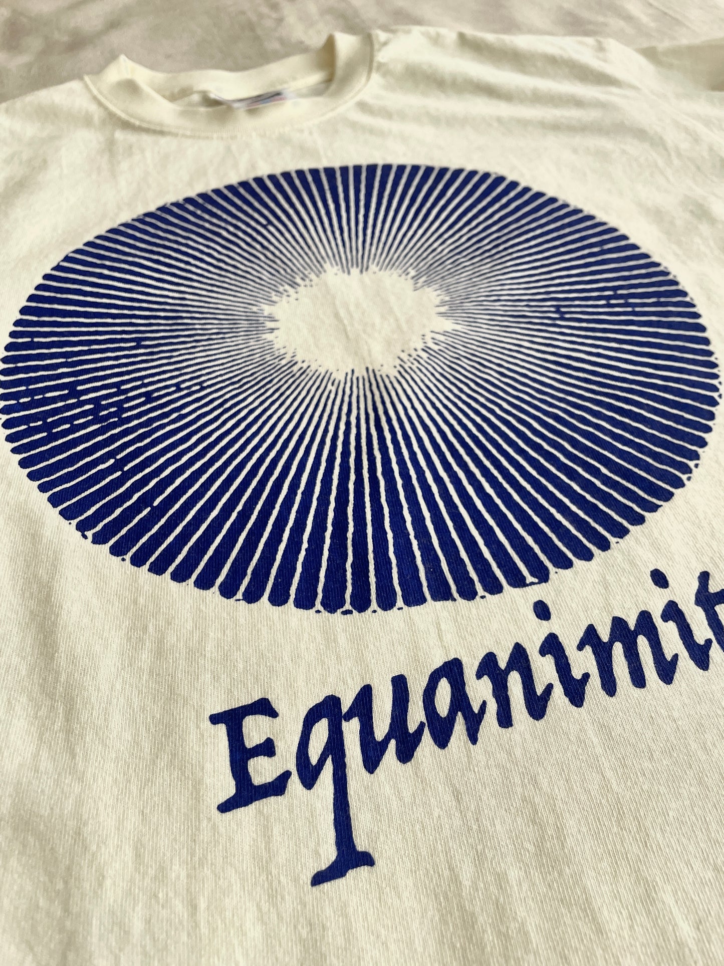 Equanimity Short Sleeve Cropped / Boxy Tee Shirt