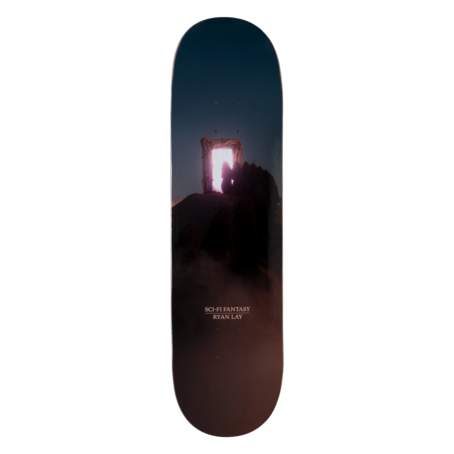 8.5" Sci-Fi Fantasy Ryan Lay Portal of Riza Skateboard Deck