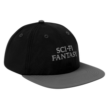 Sci-Fi Fantasy Nylon Flat Logo Hat- 2 Colors