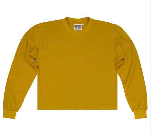Jungmaven Cropped Long Sleeve Shirt- Multiple Colors