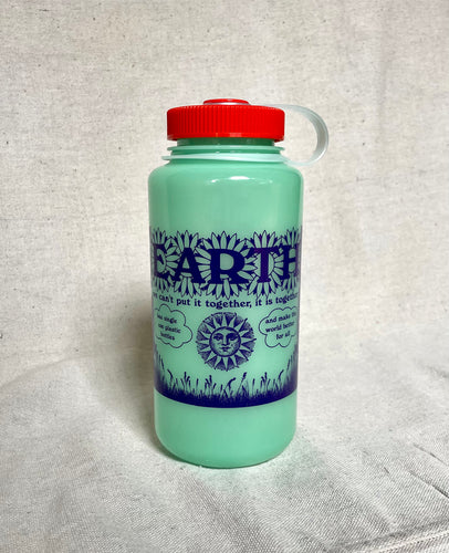Glow In The Dark Earth Nalgene Water Bottle