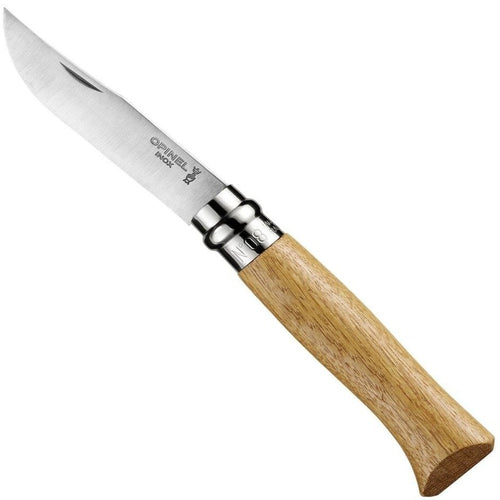 Opinel No. 8 Knife Oak Handle