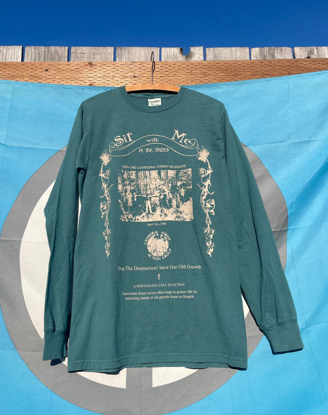 Sit With Me In The Trees Longsleeve Tee Shirt Misprints