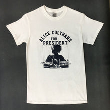 Alice Coltrane for President Tee Shirt- White or Light Blue
