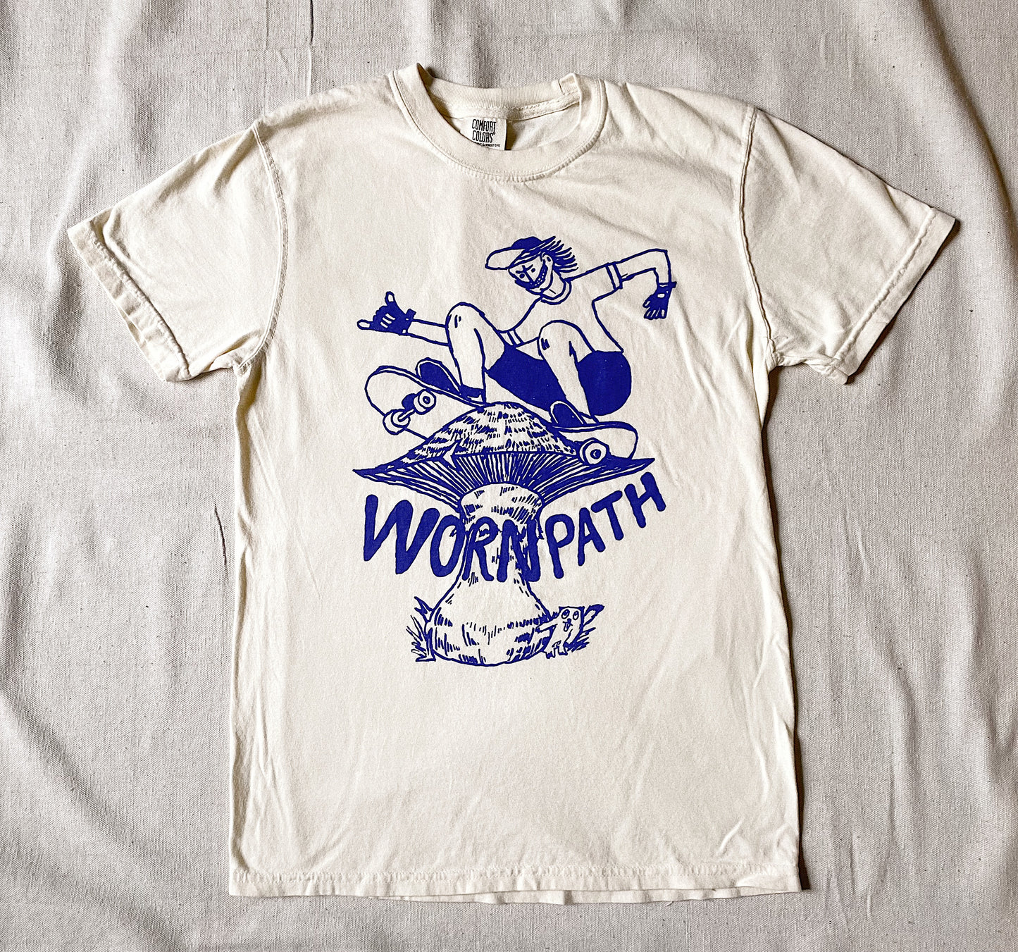 Worn Path Mushroom Skater Tee Shirt- 2 colors