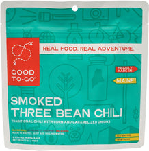 Good To Go Smoked Three Bean Chili Dehydrated Meal- 1 or 2 Serving Size