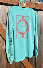 Deprogram Longsleeve Tee Shirt- Natural or Turquiose