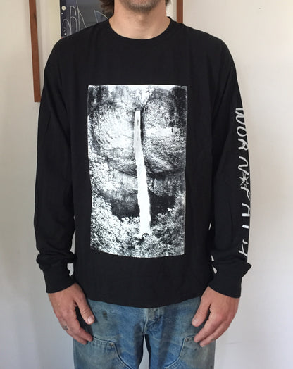 Latourelle Falls Longsleeve Tee Black