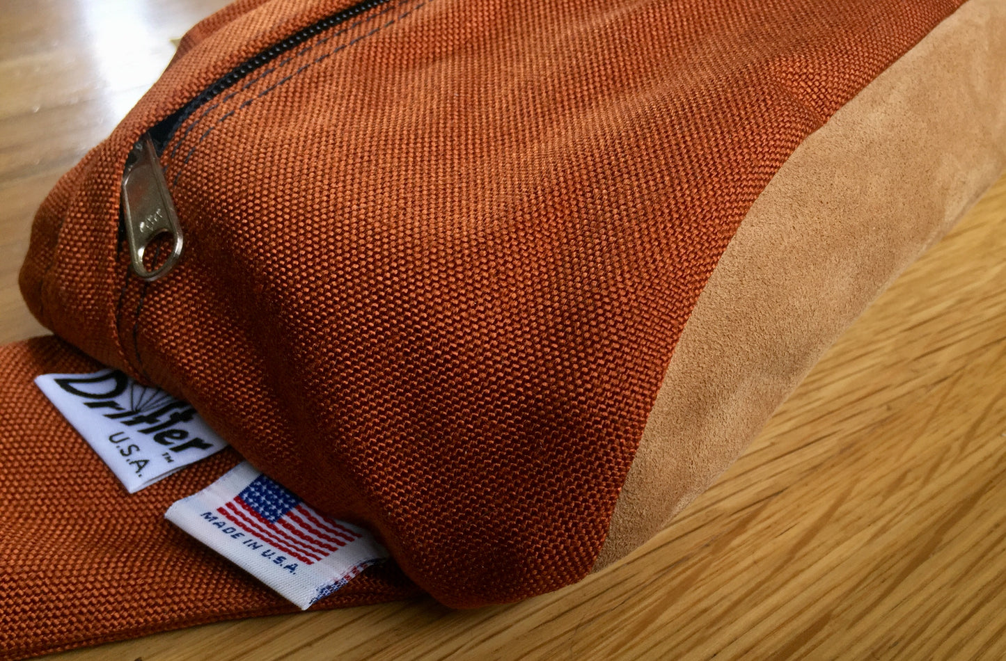 Drifter Medium Simple Hip Pack Suede or Leather Bottom- 3 colors