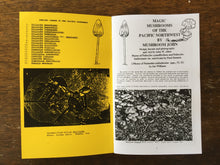 Magic Mushrooms of the Pacific Northwest Booklet by Mushroom John