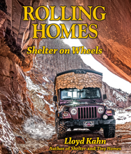 Rolling Homes- Shelter on Wheels Book by Lloyd Khan