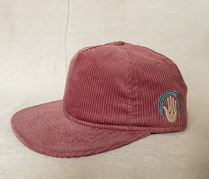 Worn Path Hand Logo Corduroy Hat - 2 Colors